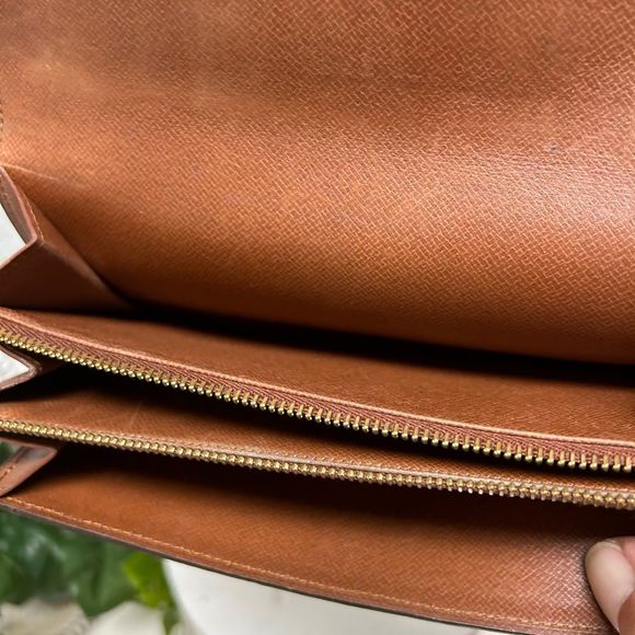 Louis Vuitton Brown Monogram Wallet - Picture 9 of 11